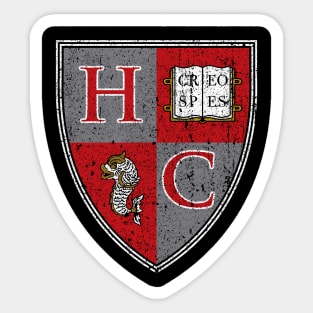 Hearst College Crest Sticker